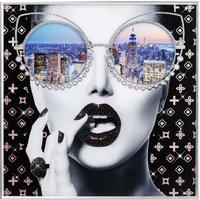KARE DESIGN Gerahmtes Bild NY View 80x80cm