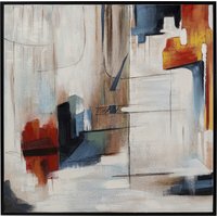 KARE DESIGN Gerahmtes Bild Visione Obliquo 100x100cm