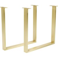 KARE DESIGN Gestell Tavola Brass (2/Set)