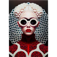 KARE DESIGN Glasbild Muse Vibe 80x120cm