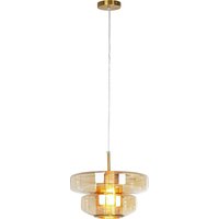 KARE DESIGN Hängeleuchte Arcadia Amber Ø34cm