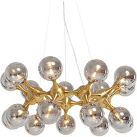 KARE DESIGN Hängeleuchte Atomic Balls Brass Ø74cm