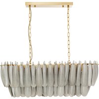 KARE DESIGN Hängeleuchte Feather Glow 95cm