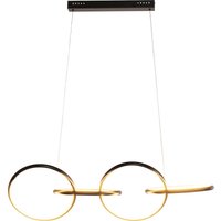 KARE DESIGN Hängeleuchte Galaxy LED Schwarz 155cm