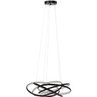 KARE DESIGN Hängeleuchte Saturn Schwarz Ø72cm