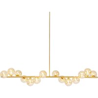 KARE DESIGN Hängeleuchte Scala Balls Brass 155cm