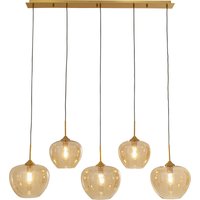 KARE DESIGN Hängeleuchte Sphere Amber Five 160cm