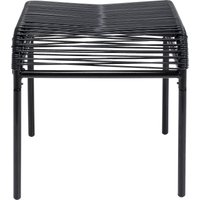 KARE DESIGN Fußhocker Acapulco Mono Schwarz