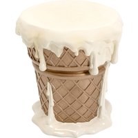KARE DESIGN Hocker Ice Cream Vanilla Ø37cm