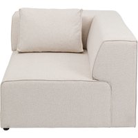 KARE DESIGN Infinity Ecke 100cm Elements Creme Rechts