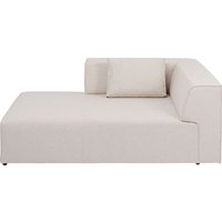 KARE DESIGN Infinity Ottomane Elements Creme Links 182cm