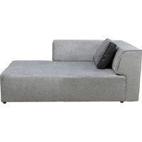 KARE DESIGN Infinity Ottomane Elements Grau Links