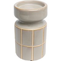 KARE DESIGN Kerzenständer Bliss Tile Hellblau 18cm
