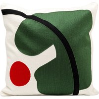 KARE DESIGN Kissen Art Line Grün 50x50cm