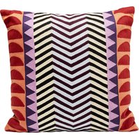 KARE DESIGN Kissen Colour Block Zig Zag 45x45cm