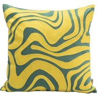 KARE DESIGN Kissen Electric Feeling Gelb 45x45cm