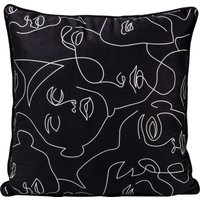 KARE DESIGN Kissen Faces 45x45cm