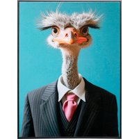 KARE DESIGN Leinwandbild Mister Ostrich 45x60cm