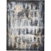 KARE DESIGN Leinwandbild Shadows Grau 90x120cm