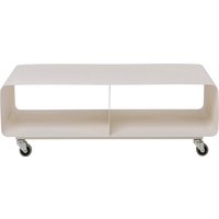 KARE DESIGN Lowboard Lounge M Creme 90x30cm