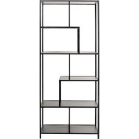Regal Loftie Schwarz 77x185cm Regal Loftie Schwarz 77x185cm