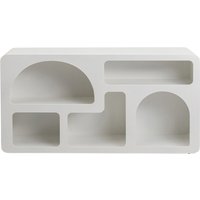 KARE DESIGN Regal Paco Weiß 140x75cm
