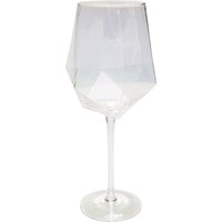 KARE DESIGN Rotweinglas Diamond Klar 26cm