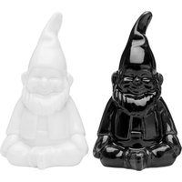 KARE DESIGN Salz und Pfeffer Zwerg Schwarz Und Weiß (2/Set)