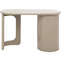 KARE DESIGN Schreibtisch Glossy Taupe 120x80cm