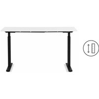 KARE DESIGN Schreibtisch Office Smart Schwarz Weiß 120x60cm