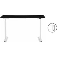 KARE DESIGN Schreibtisch Office Smart Weiß Schwarz 140x70