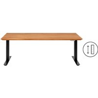 KARE DESIGN Schreibtisch Office Symphony Eiche Schwarz 200x100