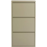 KARE DESIGN Schuhkipper Caruso 3-er Khaki