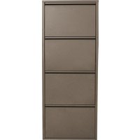 KARE DESIGN Schuhkipper Caruso 4-er Taupe
