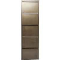 KARE DESIGN Schuhkipper Caruso 5-er Bronze