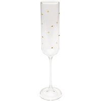 KARE DESIGN Sektglas Glam Dots Gold 25cm