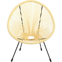 KARE DESIGN Sessel Acapulco Buttergelb