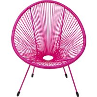 KARE DESIGN Sessel Acapulco Mono Pink