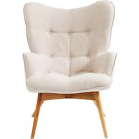 KARE DESIGN Sessel Vicky Ecru