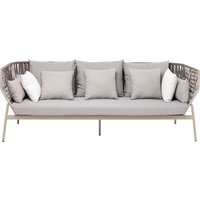KARE DESIGN Sofa 3-Sitzer Formentera Grau