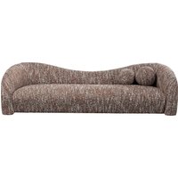 KARE DESIGN Sofa 3-Sitzer Livia Melange Braun 261cm