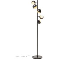 Stehleuchte Calotta Schwarz 5er 180cm Stehleuchte Calotta Schwarz 5er 180cm