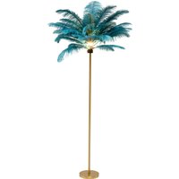KARE DESIGN Stehleuchte Feather Palm Grün 165cm
