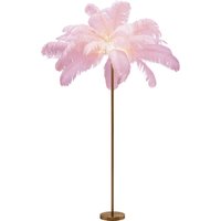KARE DESIGN Stehleuchte Feather Palm Pink 165cm
