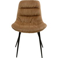 KARE DESIGN Stuhl South Side Samt Braun