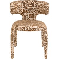 KARE DESIGN Stuhl Tobi Maze Braun