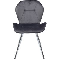 KARE DESIGN Stuhl Viva Grau Chrom