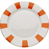 KARE DESIGN Teller Harlequin Orange Ø27cm