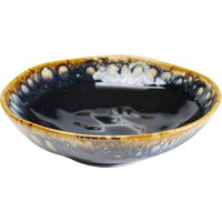 KARE DESIGN Teller Tief Lio Dunkelblau Ø20cm