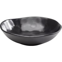 KARE DESIGN Teller Tief Organic Black Ø22cm